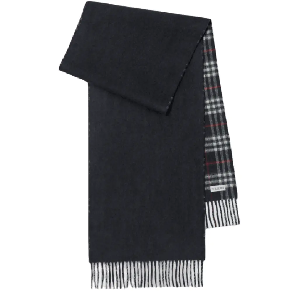 Khăn Burberry Reversible Check ‘Navy’ 221BA014-3066-180
