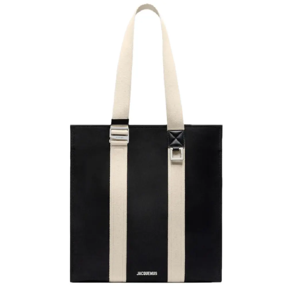 Túi Jacquemus Cuerda Shopper ‘Black’ 236BA305-3137-990