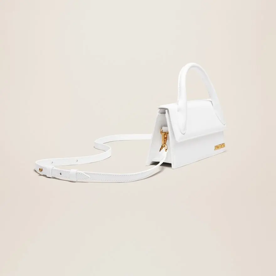 Túi Jacquemus Le Chiquito Long ‘White’ 213BA004-3000-100 - Ảnh 3