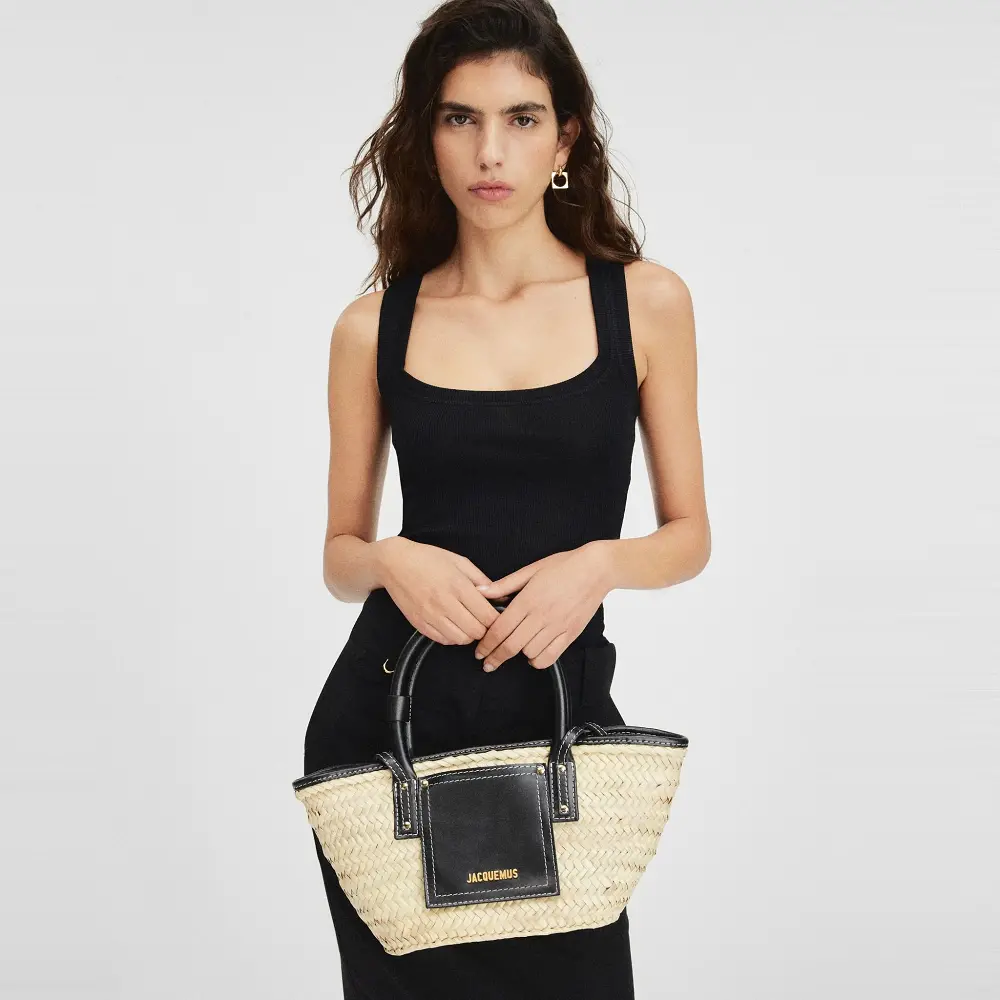 Alternative view of Túi Jacquemus Soli Basket ‘Black’ 223BA044-3060-990
