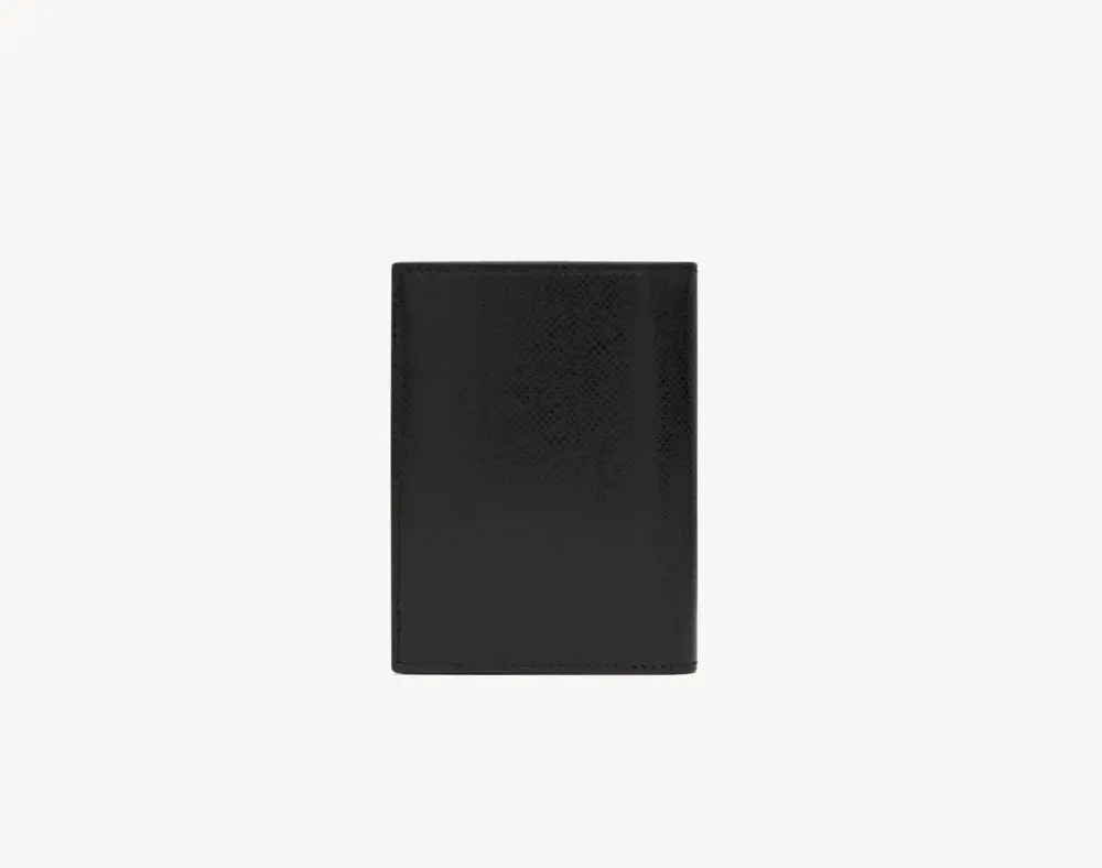 Ví Saint Laurent Credit Card Wallet ‘Black’ 668726H3Z2W1000 - Ảnh 3