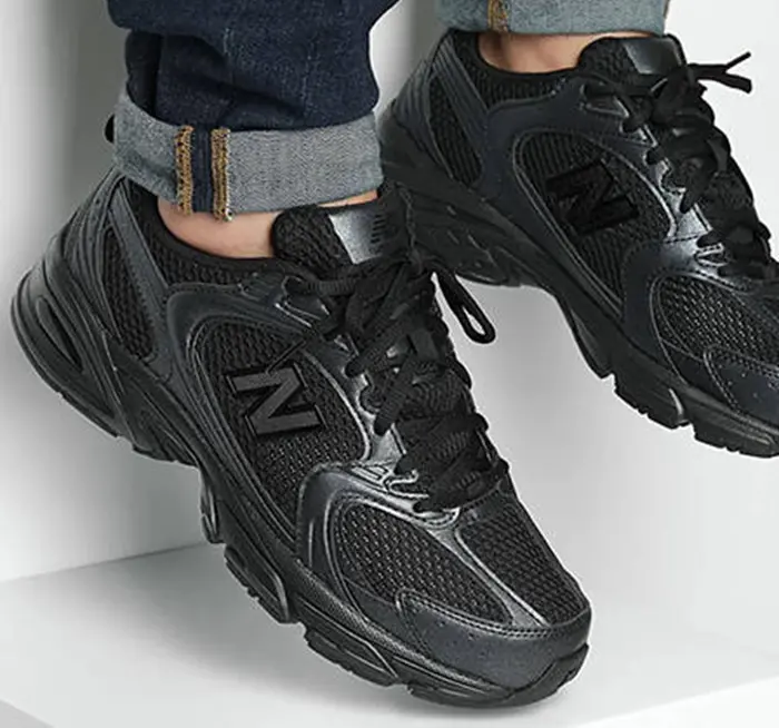 Giày New Balance 530 ‘Black Dark Grey’ GR530PB - Ảnh 4