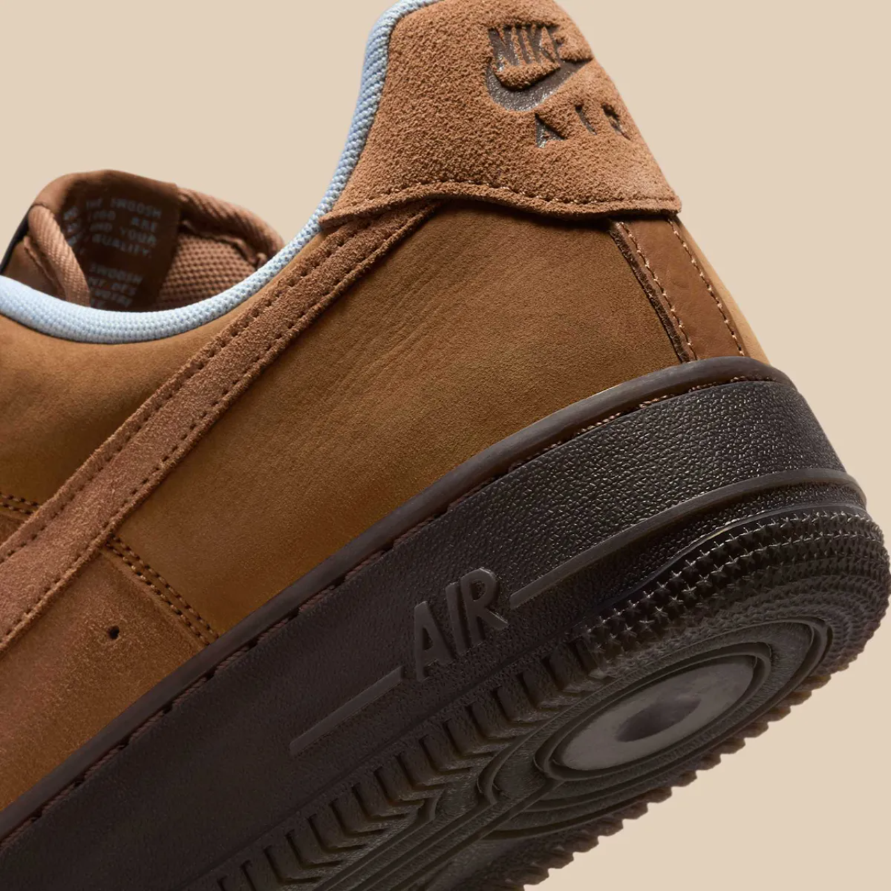 Giày Nike Air Force 1 Light British Tan IB4617-222 - Ảnh 6