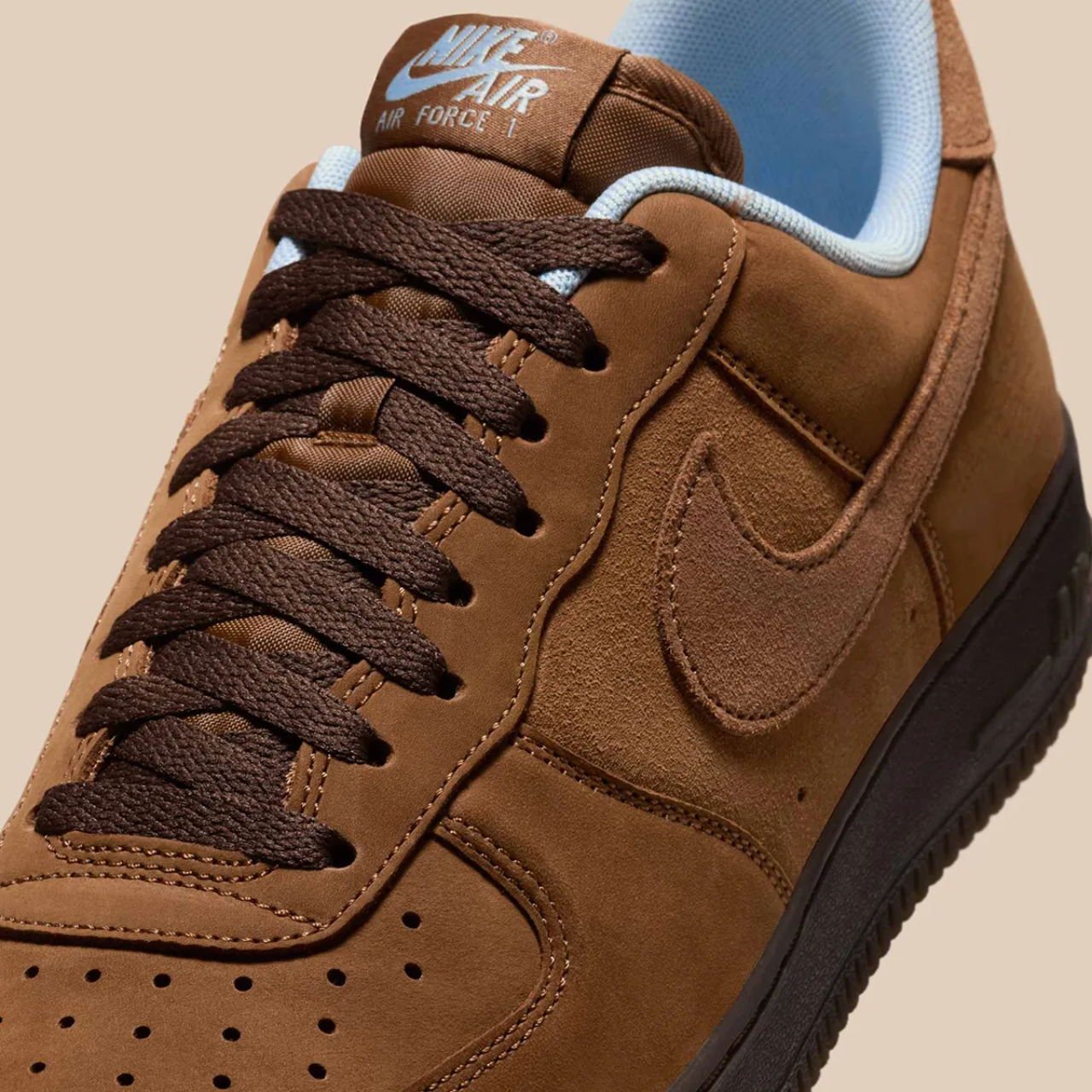Giày Nike Air Force 1 Light British Tan IB4617-222 - Ảnh 7