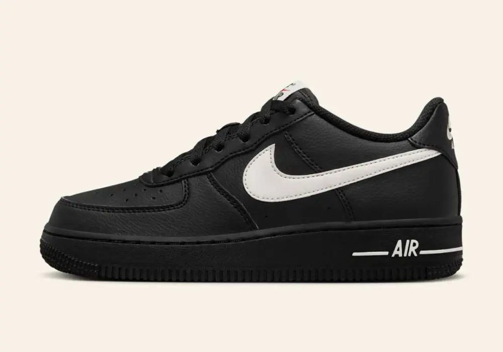 Alternative view of Giày Nike Air Force 1 Low GS "Black Phantom" HV6359-001