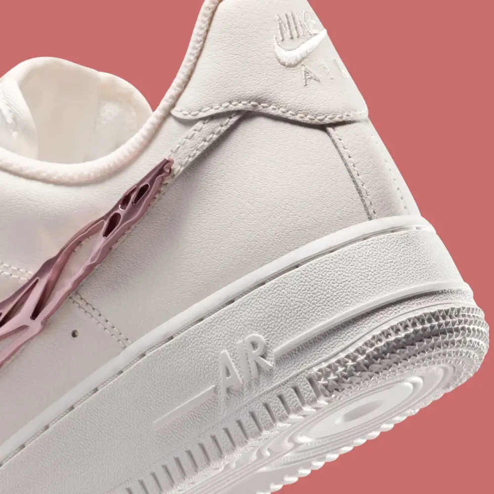 Giày Nike Air Force 1 Low 'Liquid Metal Swoosh Metallic Pink' IF1686-161 - Ảnh 6