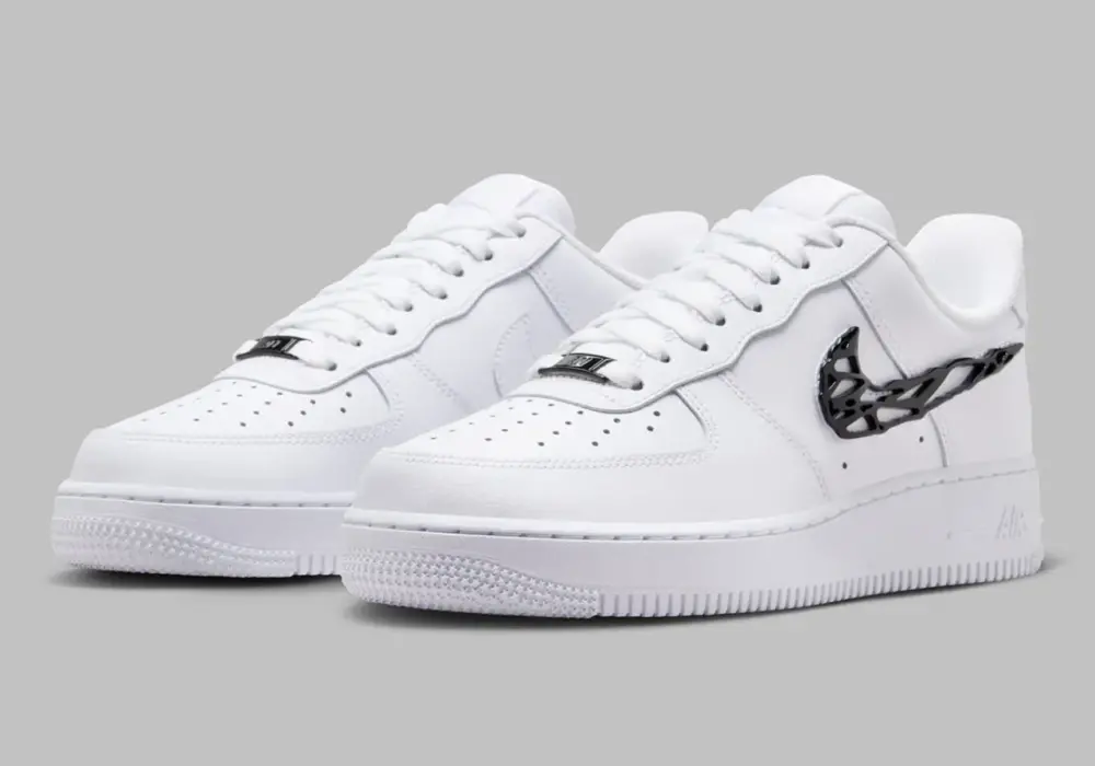 Alternative view of Giày Nike Air Force 1 Low Liquid Metal Swoosh IF1686-101