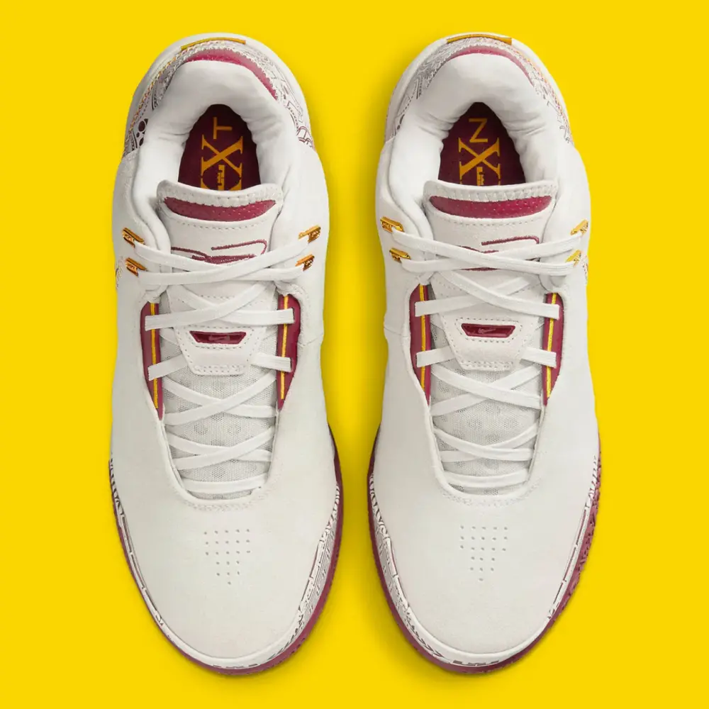 Giày Nike Zoom LeBron NXXT Gen AMPD 'Cavaliers' FZ7888-001 - Ảnh 4