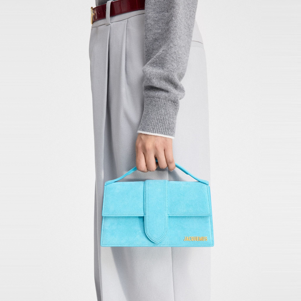 Alternative view of Túi Jacquemus The Large ‘Turquoise’ 213BA007-3212-335