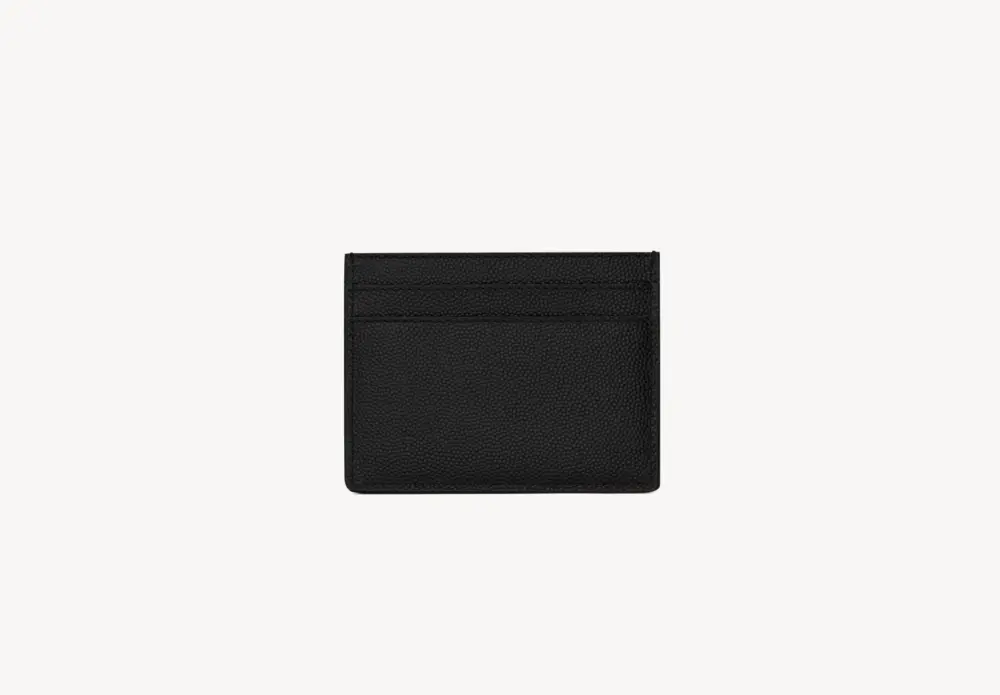 Alternative view of Ví Saint Laurent Paris Credit Card Case ‘Black’ 375946BTY0N1000