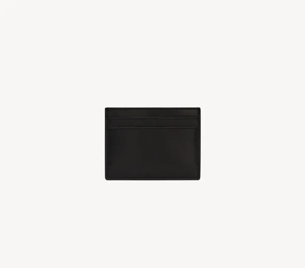 Alternative view of Ví Saint Laurent Paris Credit Card Case ‘Black’ 3759460U90N1000
