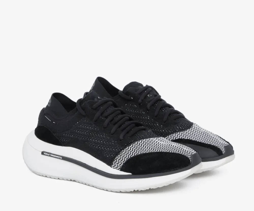 Giày Adidas Y-3 Qisan Knit ‘Black Off White’ FZ6395 - Ảnh 3