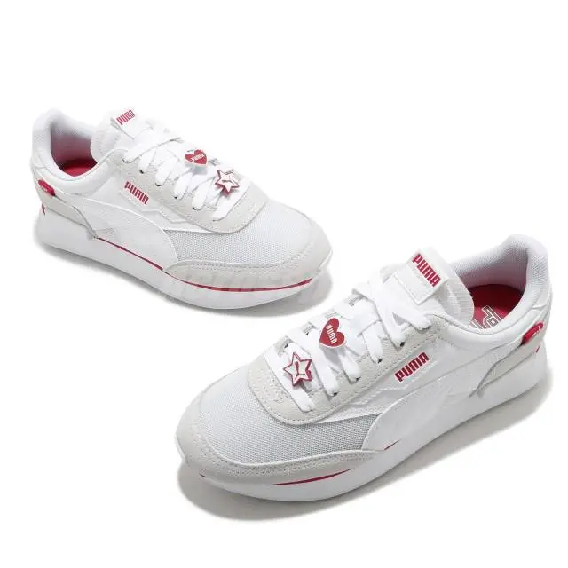 Alternative view of Giày Puma Wmns Future Rider ‘Galentine’s Day White Virtual Pink’ 380121-01
