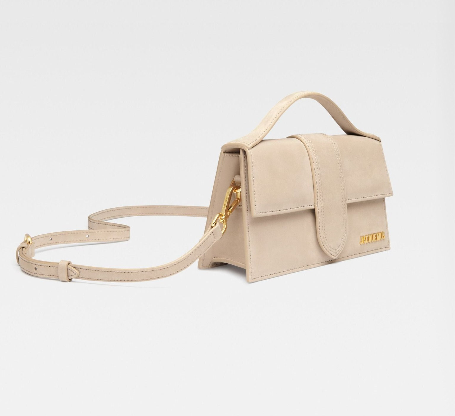 Túi Jacquemus Large Bambino ‘Dark Beige’ 213BA007-3066-180 - Ảnh 3