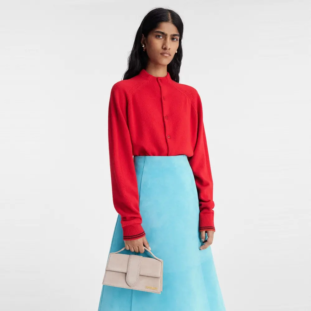 Alternative view of Túi Jacquemus Large Bambino ‘Dark Beige’ 213BA007-3066-180