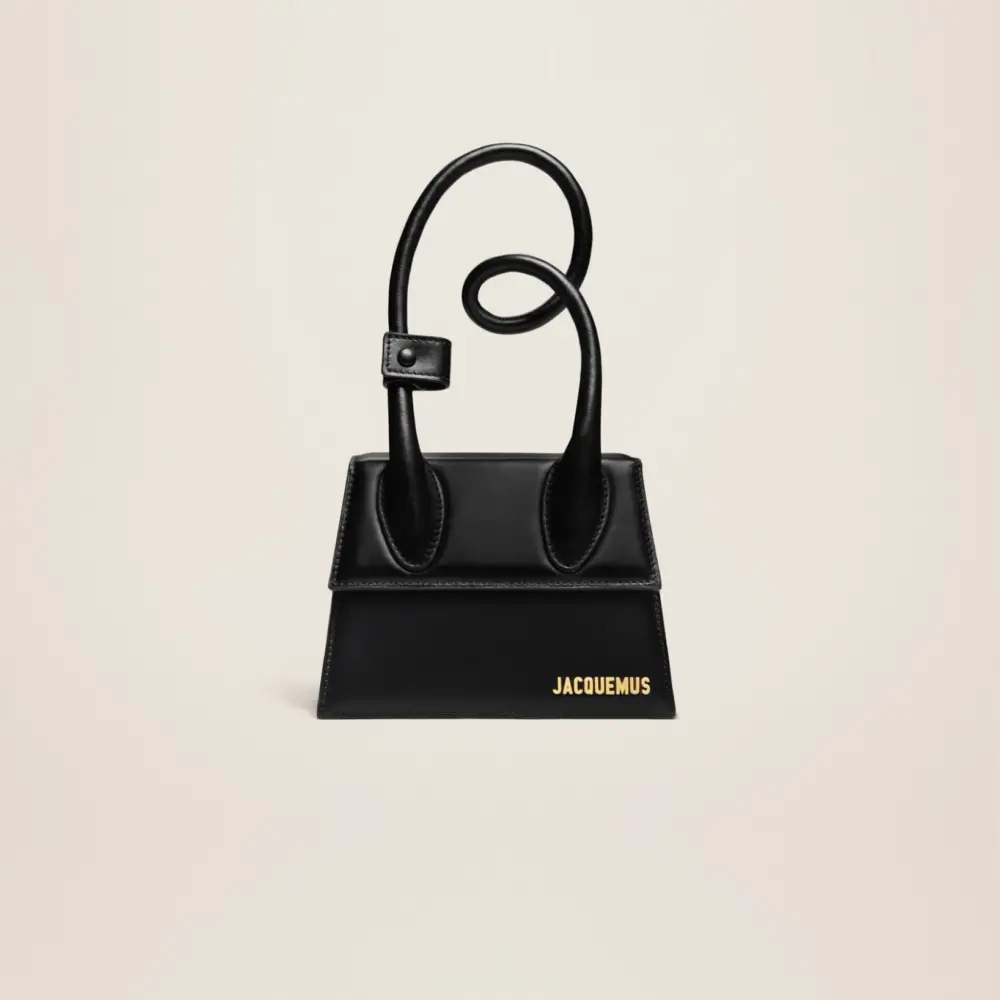 Túi Jacquemus Le Chiquito Noeud ‘Black’ 213BA005-3000-990 - Ảnh 3