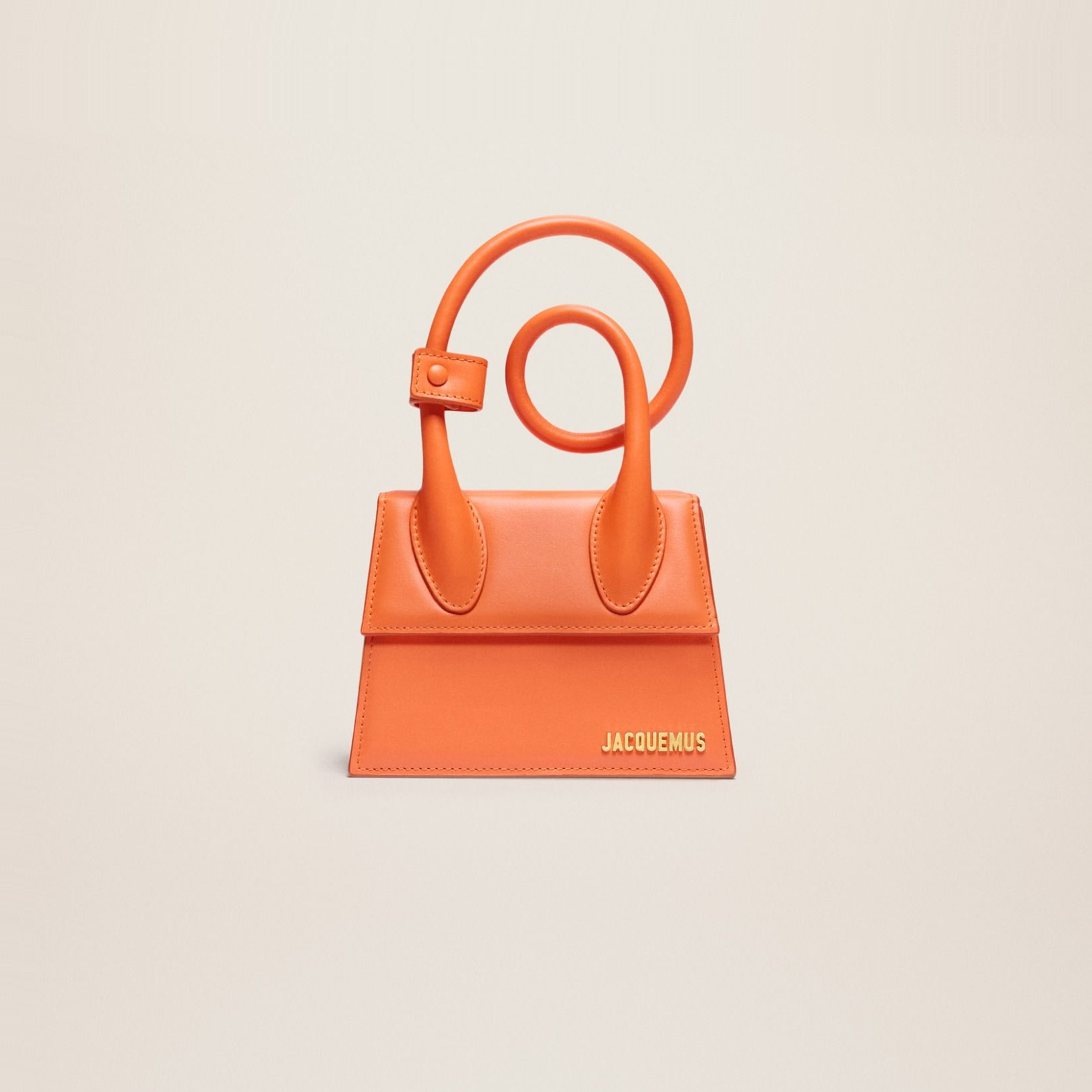 Túi Jacquemus Le Chiquito ‘Orange’ 213BA005-3060-750 - Ảnh 3