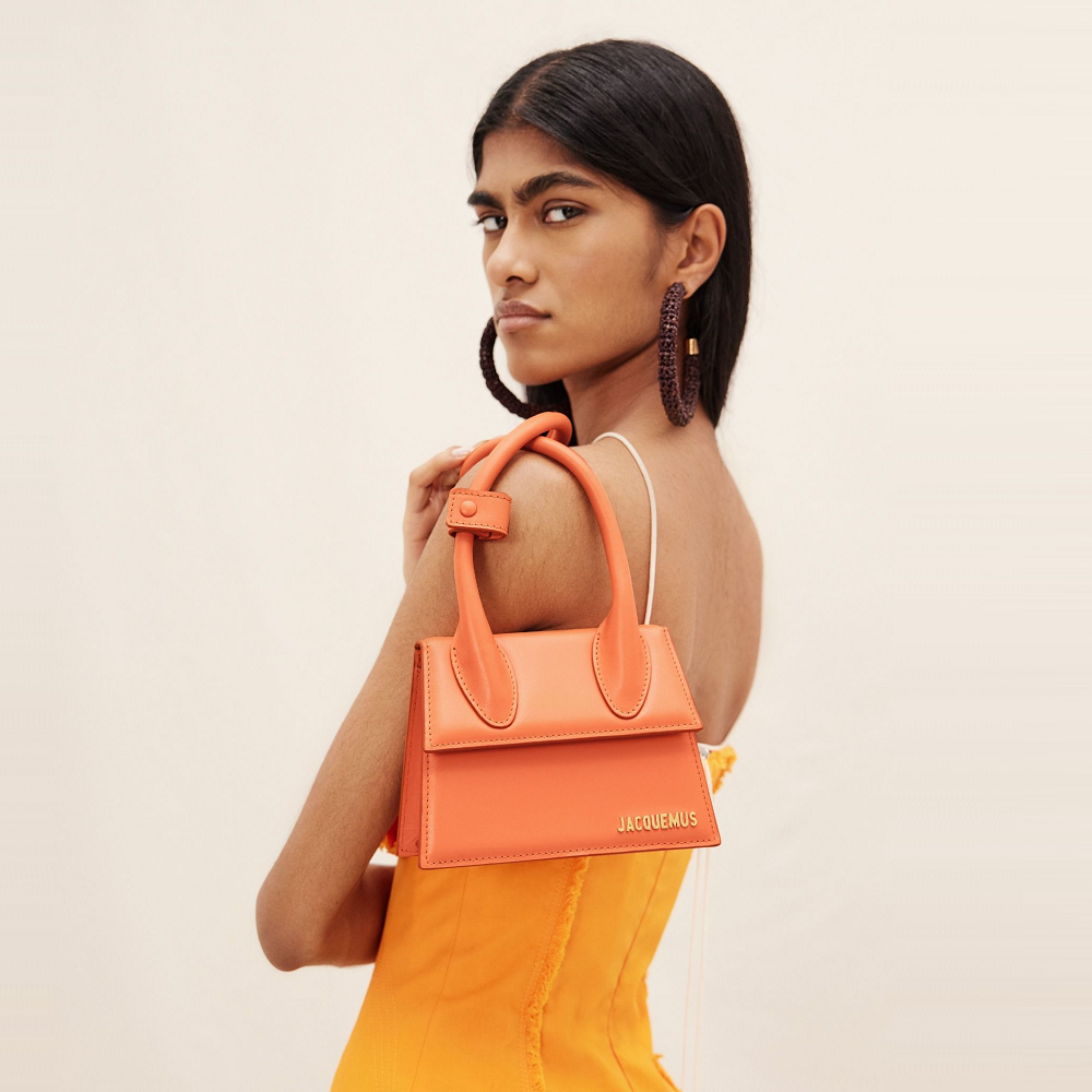 Túi Jacquemus Le Chiquito ‘Orange’ 213BA005-3060-750 - Ảnh 2
