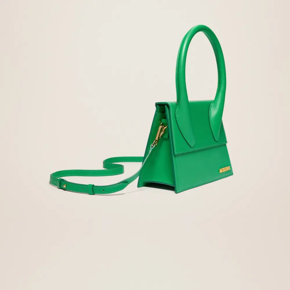 Túi Jacquemus Le grand Chiquito ‘Green’ 213BA003-3037-550 - Ảnh 3