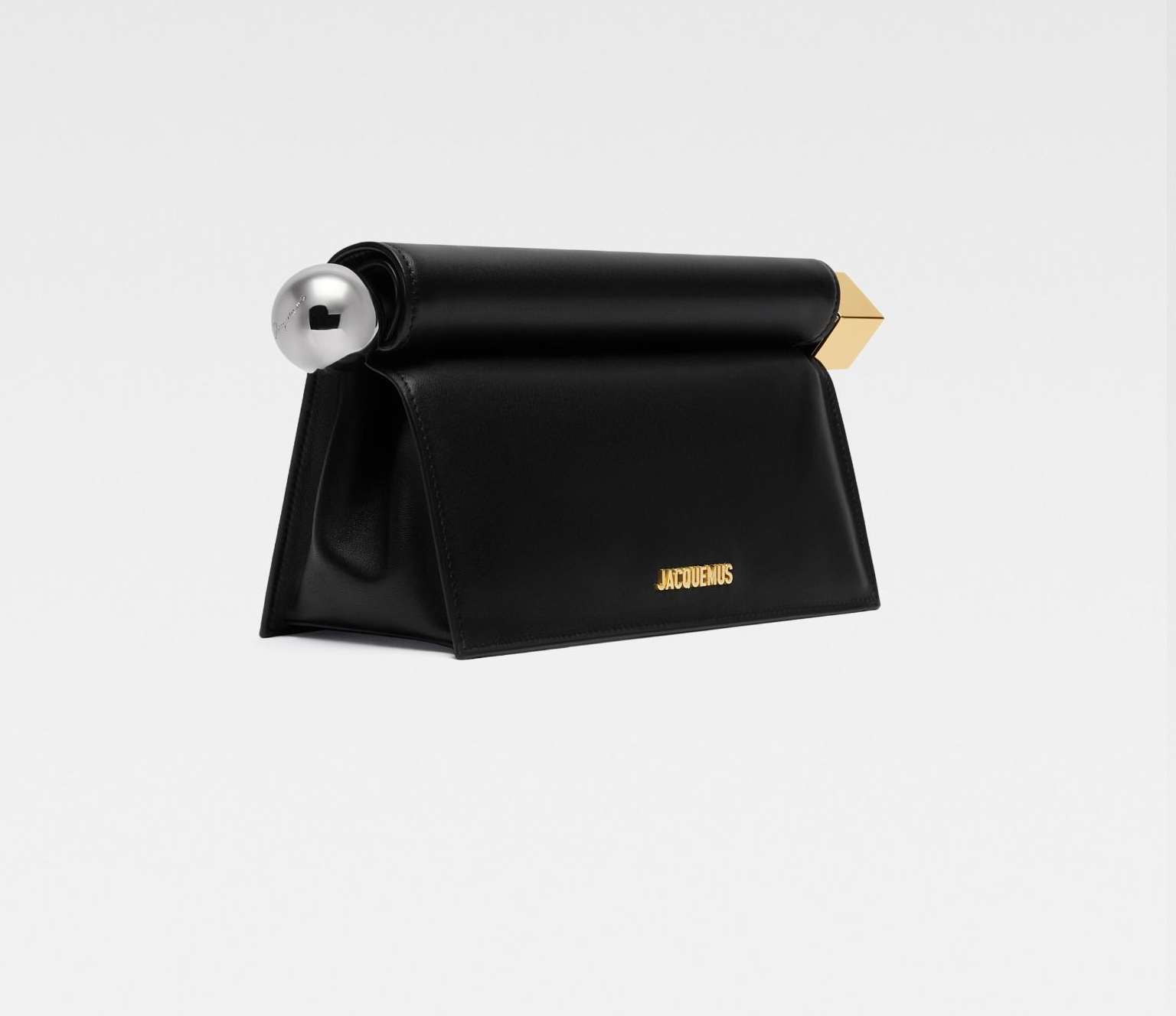 Túi Jacquemus Rond Carré ‘Black’ 233BA356-3171-990 - Ảnh 3