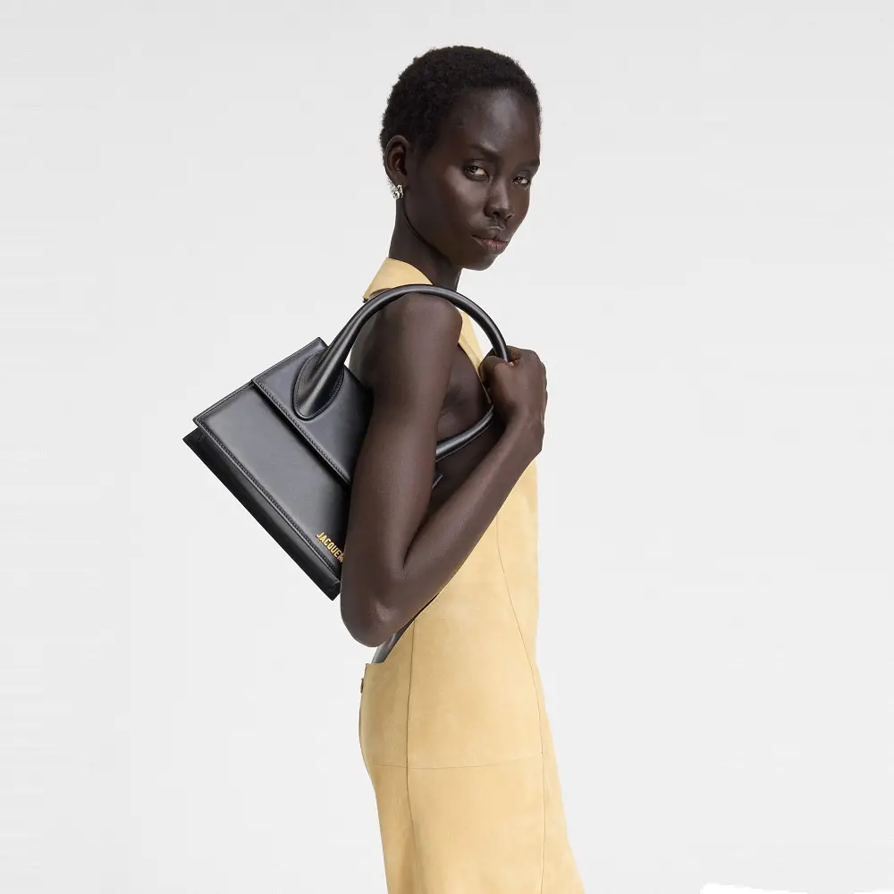 Alternative view of Túi Jacquemus The Large Chiquito ‘Black’ 213BA003-3000-990