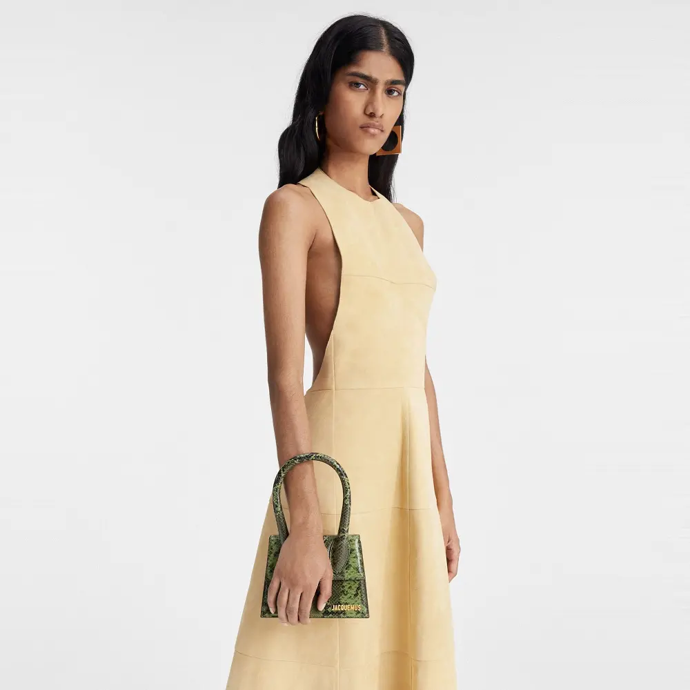 Alternative view of Túi Jacquemus The Medium ‘Green’ 213BA002-3198-550