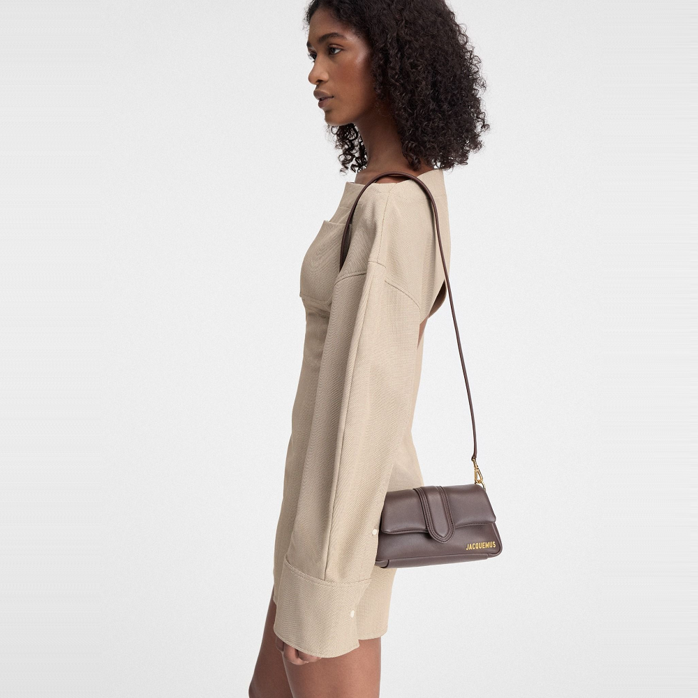 Túi Jacquemus The Small ‘Brown’ 233BA335-3073-855 - Ảnh 2