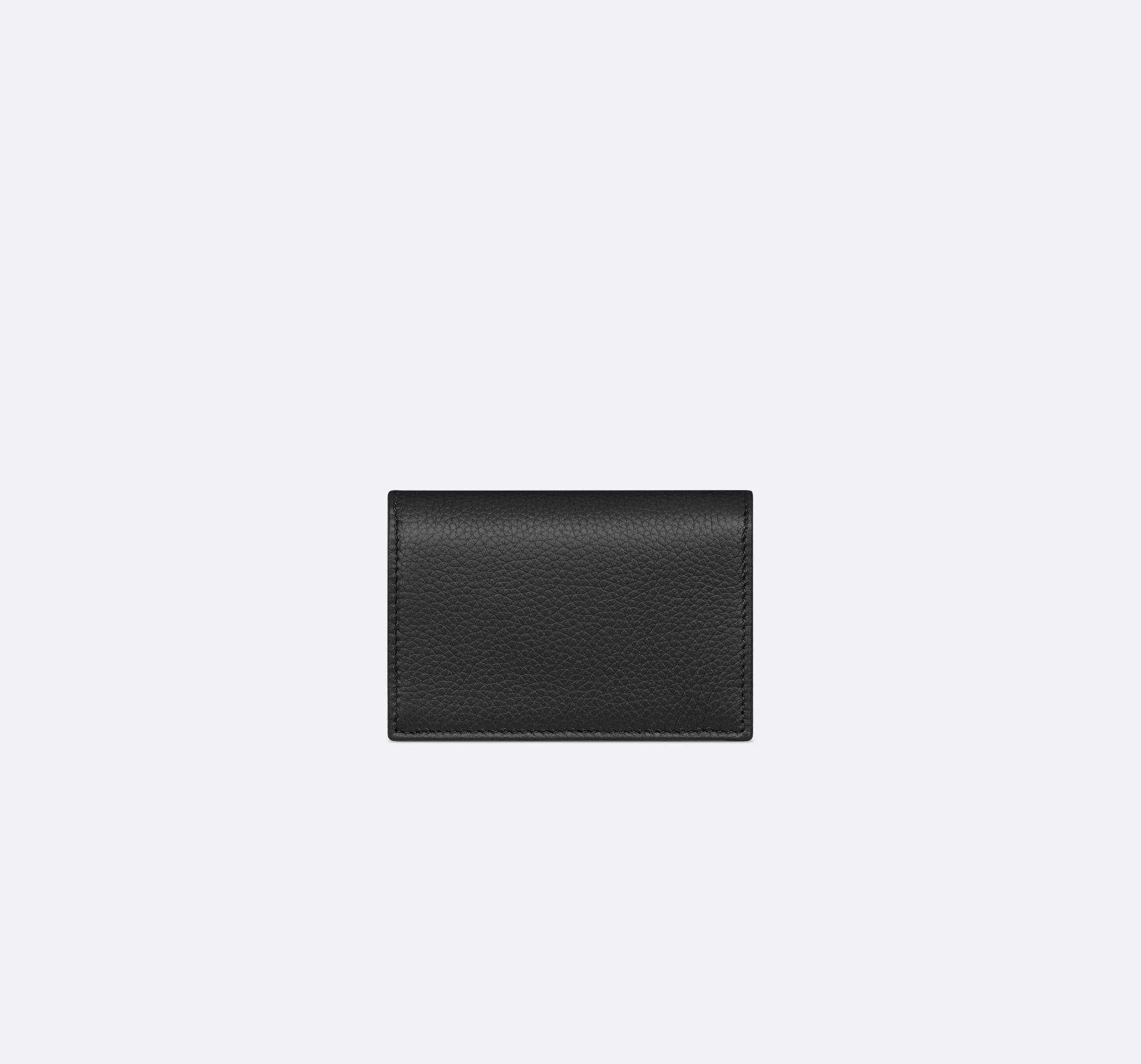 Ví Dior Saddle Business Card Holder ‘Black’ 2ADCH166YKS-H03E - Ảnh 3