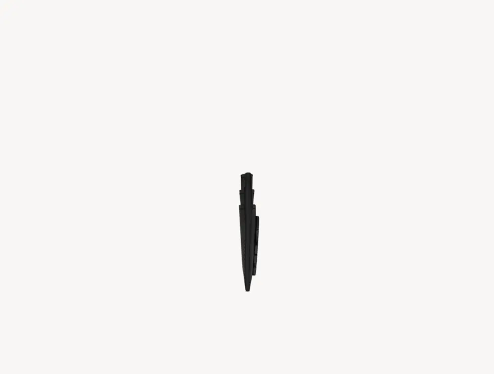 Alternative view of Ví Saint Laurent Cassandre Card Case ‘Black’ 485631BTY0U1000