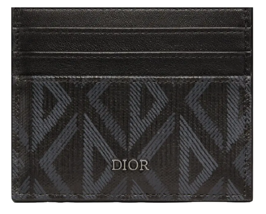 Ví Dior Card Holder ‘Dior Black CD’ 2ESCH135DCO-H43E