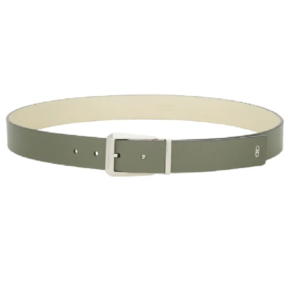 Thắt Lưng Salvatore Ferragamo Reversible ‘Grey’ 670374-775806