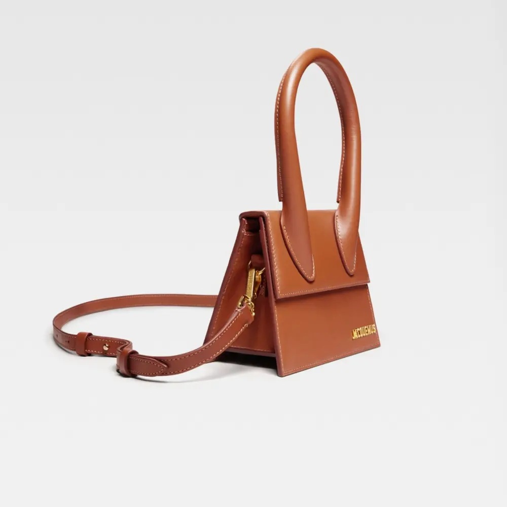 Túi Jacquemus The Medium ‘Brown’ 213BA002-3072-810 - Ảnh 3