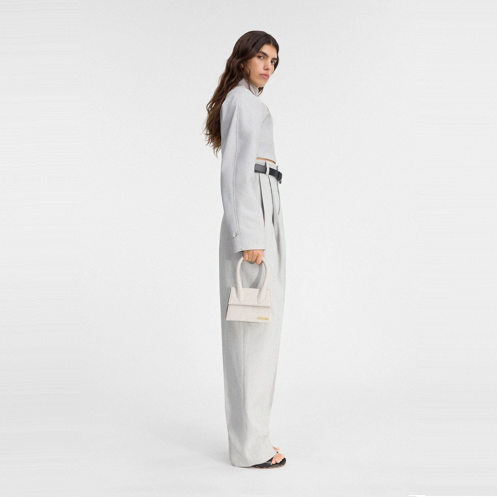 Alternative view of Túi Jacquemus The Medium ‘Greige’ 213BA002-3071-140