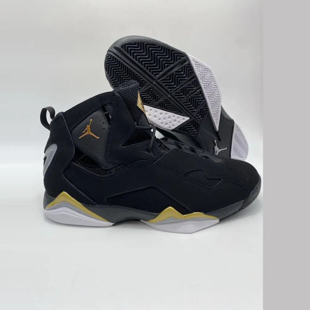 Alternative view of Giày Nike Air Jordan True Flight ‘Black Gold’ 342964-072