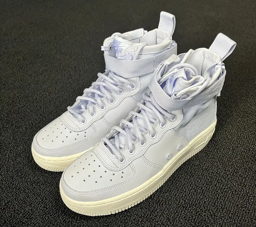 Giày Nike SF Air Force 1 Mid GS ‘Palest Purple’ AJ0424-500 - Ảnh 3