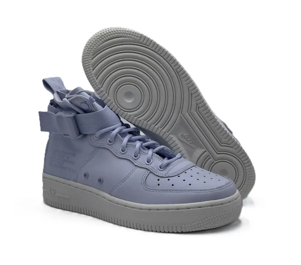 Giày Nike SF Air Force 1 Mid GS ‘Palest Purple’ AJ0424-500 - Ảnh 4