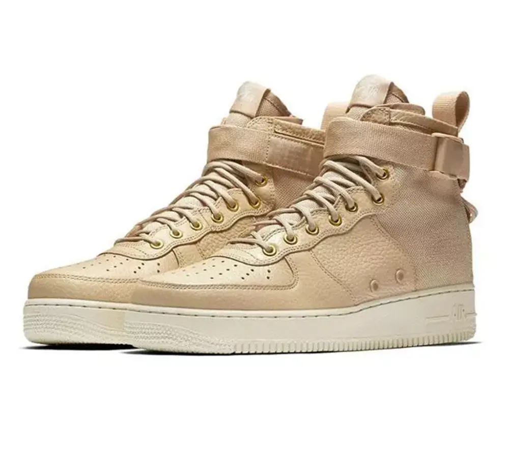 Alternative view of Giày Nike SF Air Force 1 Mid GS ‘Mushroom’ AJ0424-200