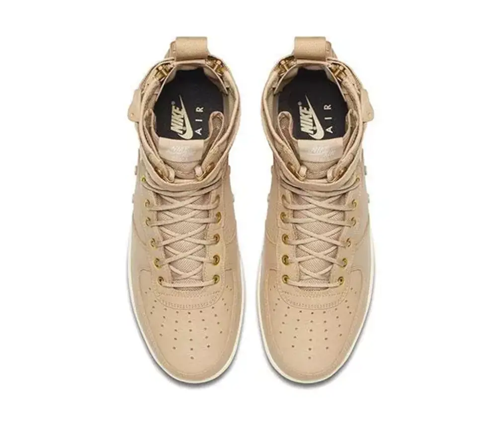 Giày Nike SF Air Force 1 Mid GS ‘Mushroom’ AJ0424-200 - Ảnh 3