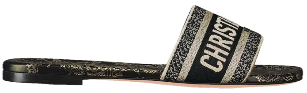Dép Dior Dway Slide ‘Black’ KCQ209CDI-S21X