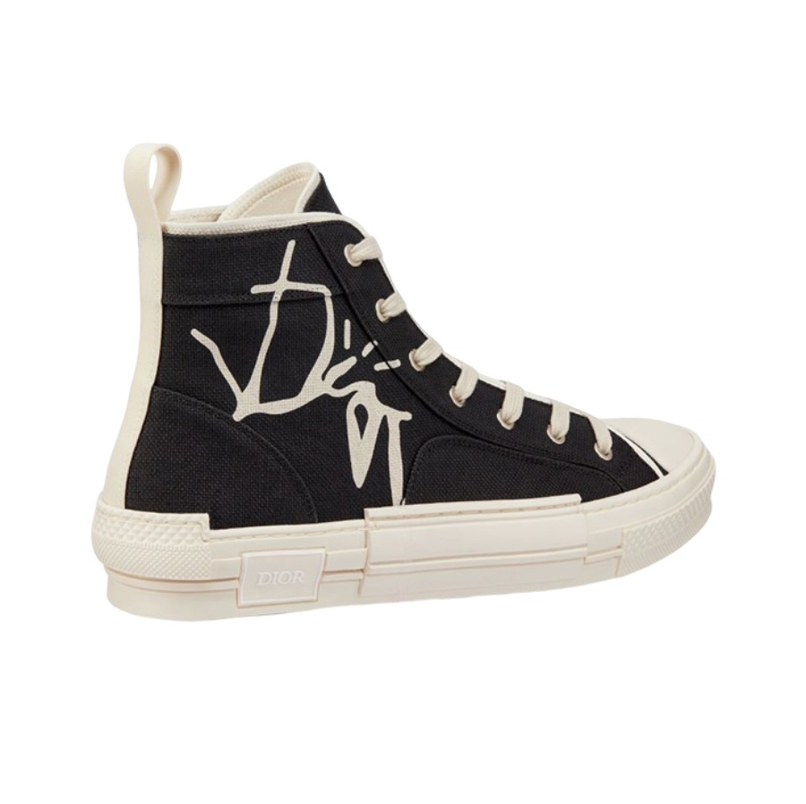 Giày Dior B23 x Travis Scott ‘Black’ 3SH126ZOI-H961 - Ảnh 4