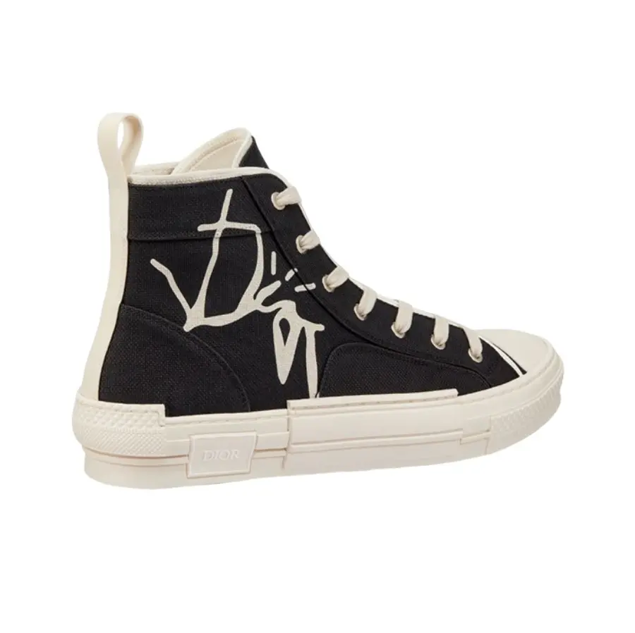 Giày Dior B23 x Travis Scott ‘Black’ 3SH126ZOI-H961 - Ảnh 4
