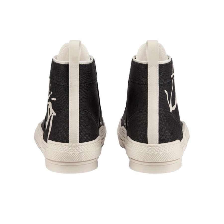 Giày Dior B23 x Travis Scott ‘Black’ 3SH126ZOI-H961 - Ảnh 3