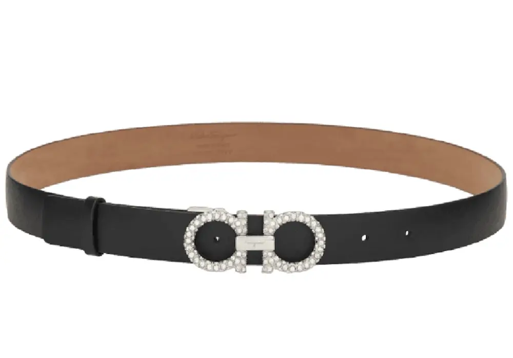 Thắt Lưng Salvatore Ferragamo Adjustable Gancini Belt ‘Black’ 23B727-717550