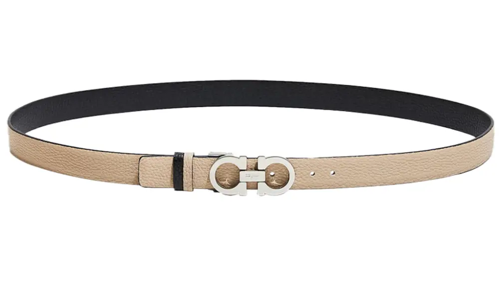 Thắt Lưng Salvatore Ferragamo Gancini Belt ‘New Bisque’ 23A565-615288