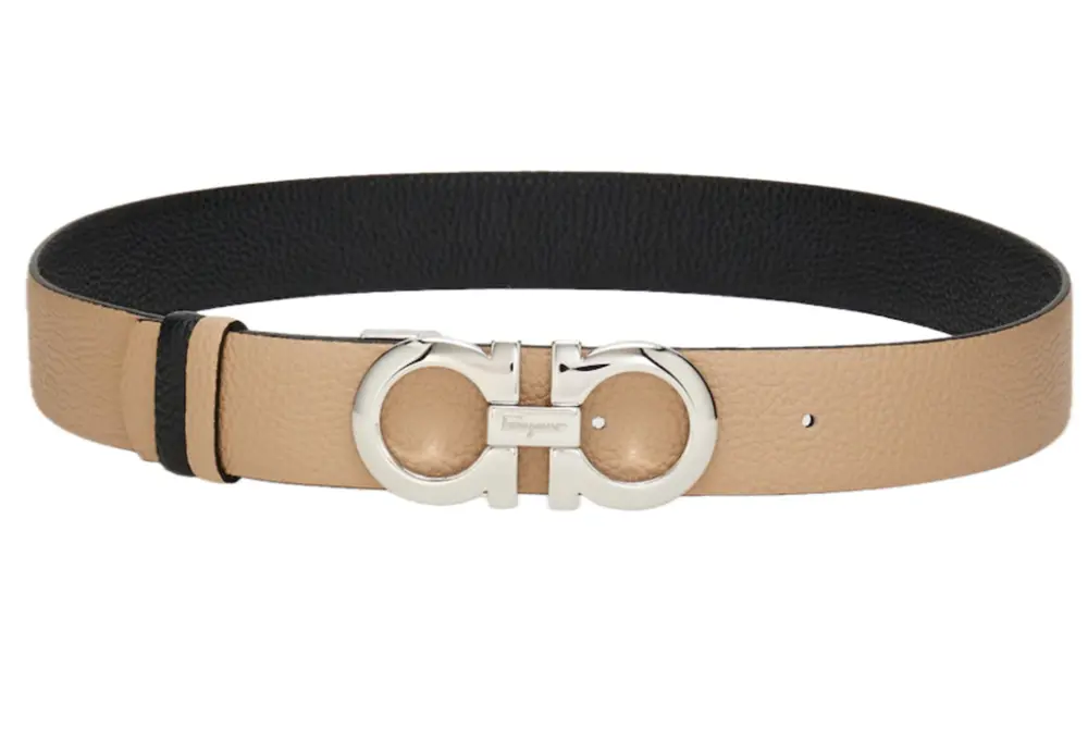 Thắt Lưng Salvatore Ferragamo Gancini Belt ‘New Bisque’ 23A564-615282