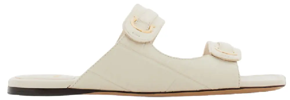 Dép Salvatore Ferragamo Gancini Ornament ‘Mascarpone’ 01I199-774581