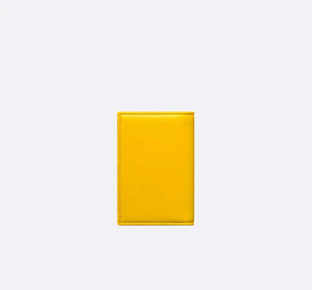 Ví Dior Lewis Hamilton Saddle Card Holder ‘Yellow’ 2ADCH169LWH-H20E - Ảnh 3