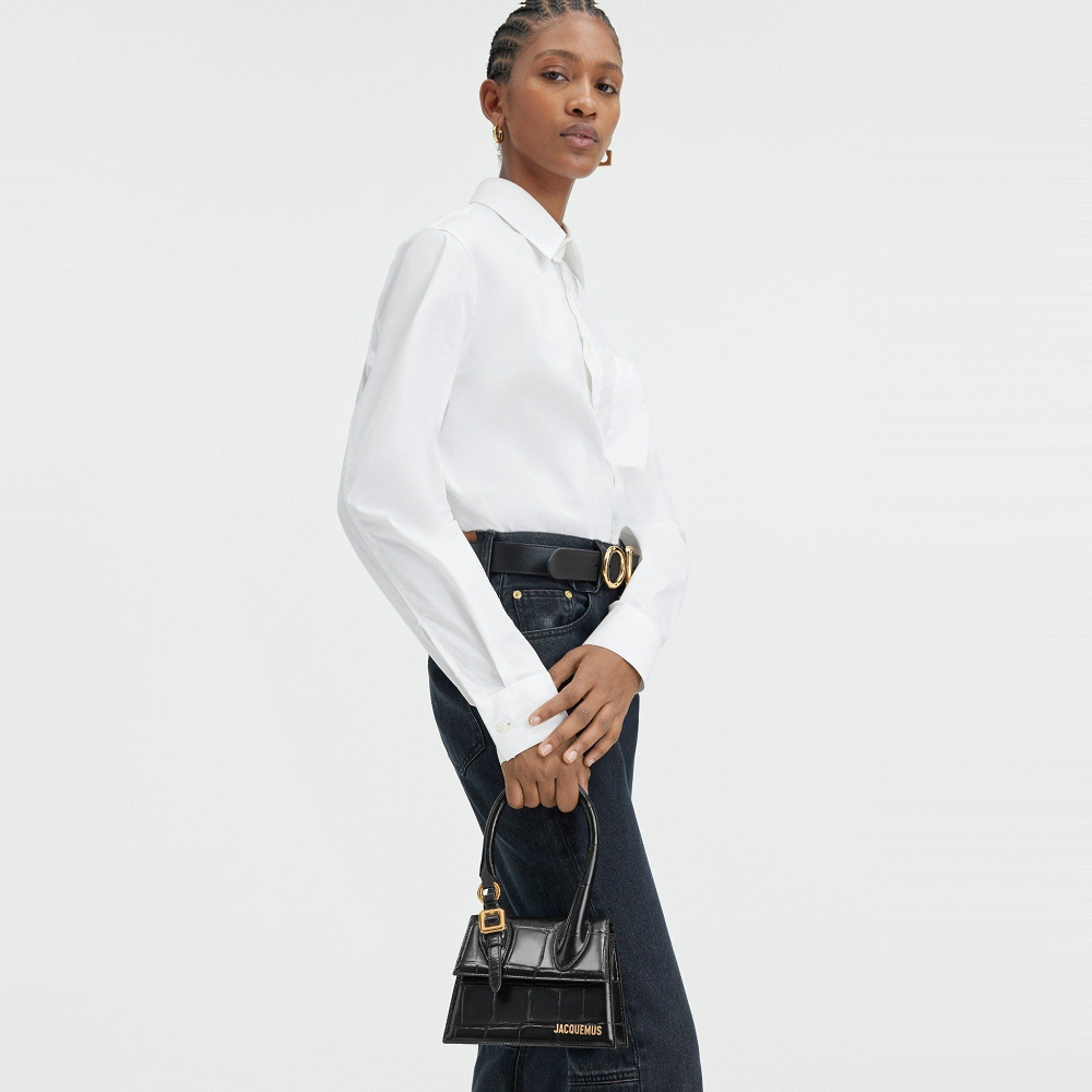 Alternative view of Túi Jacquemus Medium Chiquito ‘Black’ 233BA327-3164-990