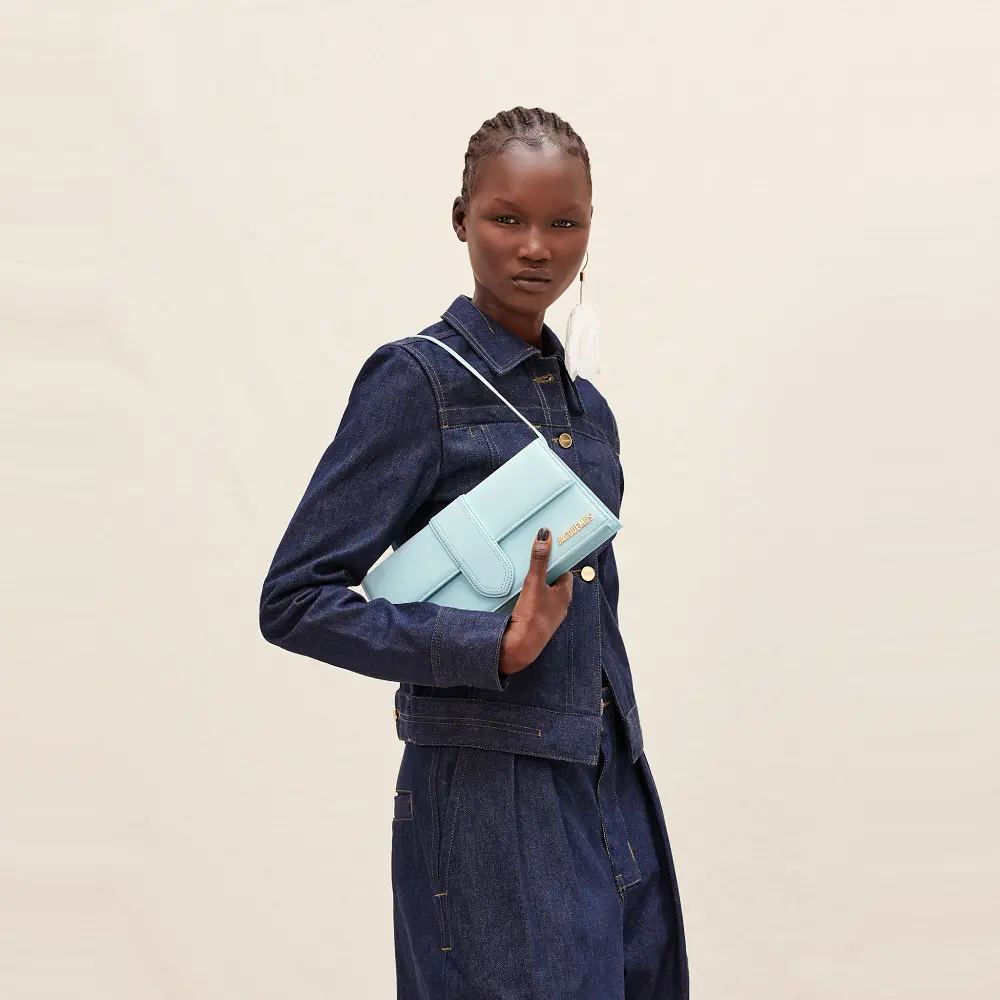 Alternative view of Túi Jacquemus Le Bambino Long ‘Blue’ 221BA013-3088-310
