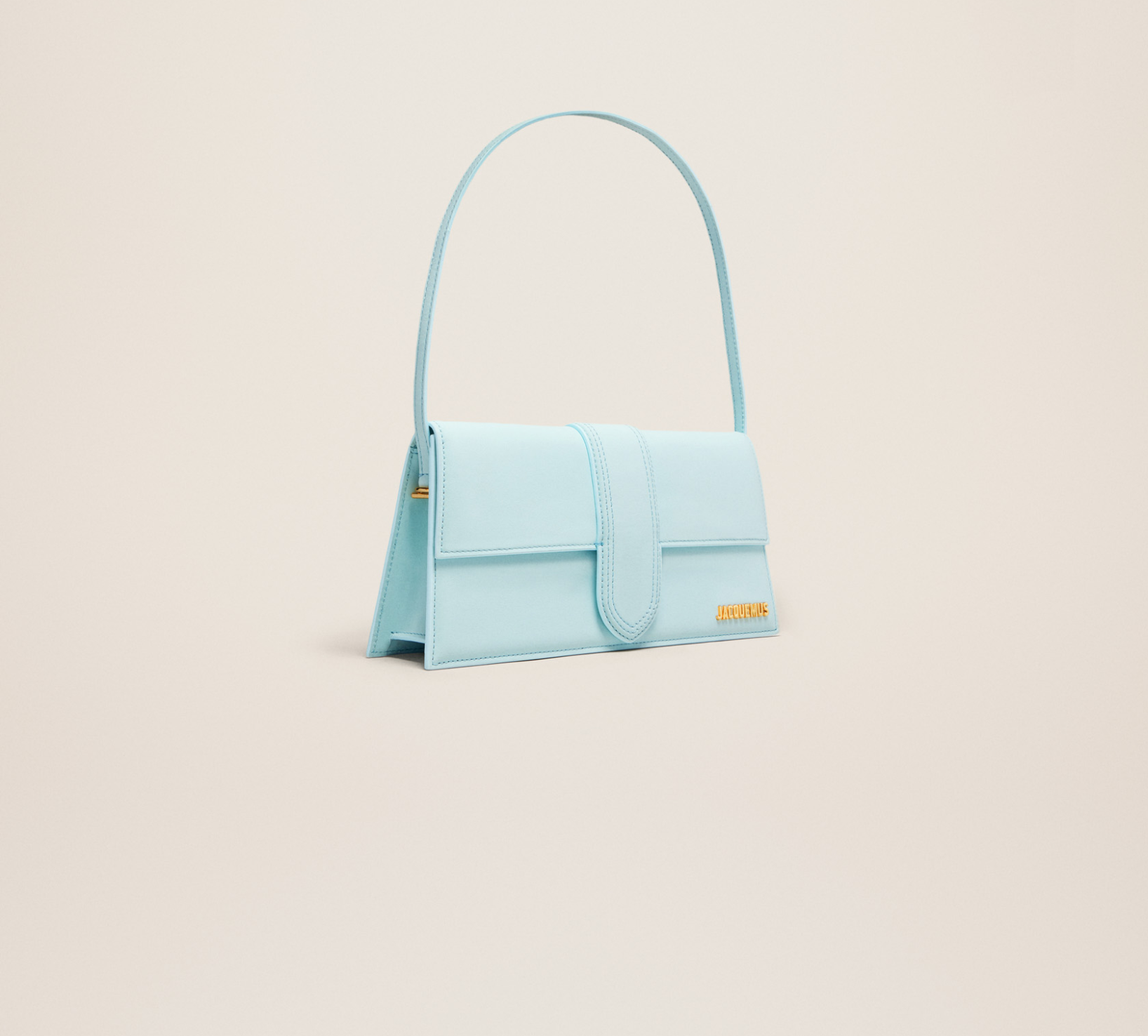 Túi Jacquemus Le Bambino Long ‘Blue’ 221BA013-3088-310 - Ảnh 3